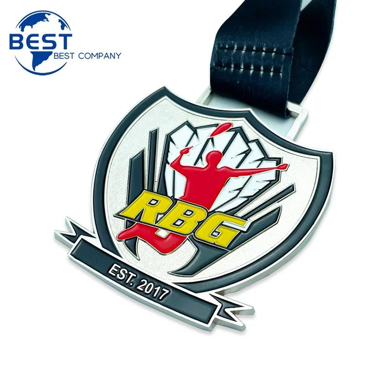 Custom Design Sport Competition Race Finisher Metal Medal