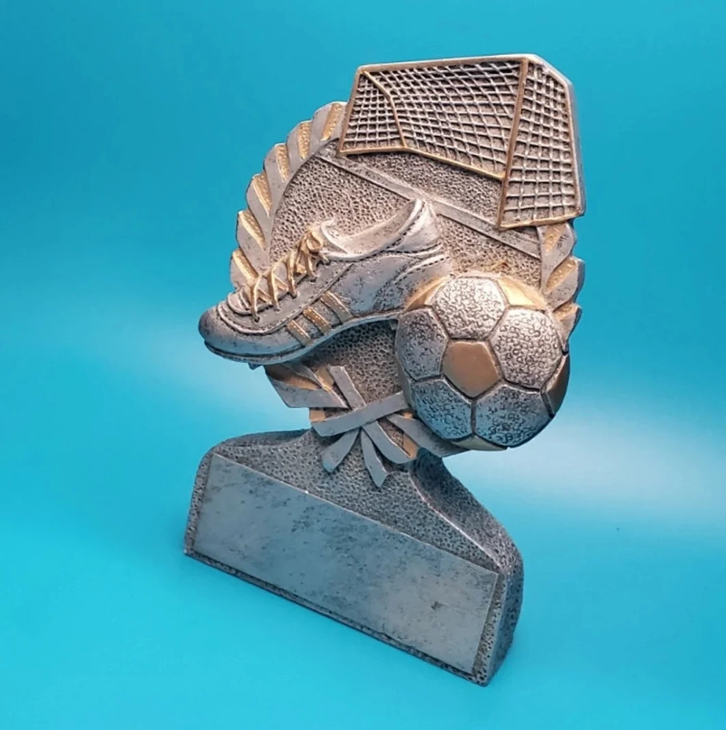 Factory Custom 5-1/2&quot; Soccer Centurion Resin Trophy