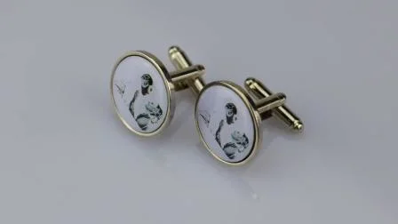 Custom Clothing Decoration Souvenir Metal Cufflink