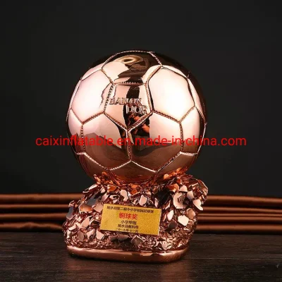 Manufacturer Custom Metal Trophy Soccer World Cup Football Trophies