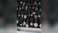 Custom Metal House Shaped Keychain for Gift