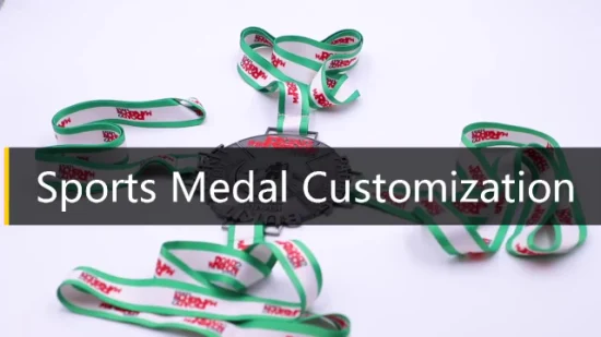 Custom Unique Design Hot Sale Zinc Alloy Medallion Promotional Sports Medals and Trophies